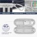 Yinke Travel Case for Oral-B Pro Smartseries & Philips Sonicare ProtectiveClean Electric Toothbrush - Hard EVA Case Storage Bag (Blue) - Buy Online on GoSupps.com