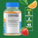 Lifeable Sugar Free Vitamin D 5000 IU + Vitamin C Gummies Bundle - Great Tasting Vitamin Supplement Gluten Free GMO Free Chewable Gummy - Buy Online on GoSupps.com