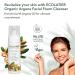 Revitalizing Facial Foam Cleanser with Organic Argan Oil - 98.6% Natural Vegan Anti-Aging Face Wash for Women - Hydrating 5.1 Fl Oz - Buy Online on GoSupps.com