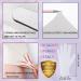 1 Pair UV Gloves for Gel Nail Lamp UPF50+ Professional UV Protection Gloves for Manicure Anti UV Fingerless Gloves for Nail Art Skin Care Protect Hands from UV Light Damage (White) One Size - Buy Online on GoSupps.com