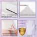 UPF50+ UV Gloves for Gel Nail Lamp - Manicure Protection for Nails & Skin - White (1 Pair) - Buy Online on GoSupps.com