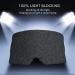 100% Cotton Sleep Mask for Men Women - Fully Adjustable Strap - Light Blocking Eye Mask for Sleeping - Pressure-Free Eye Covers for Travel, Yoga, Nap - Gray - Buy Online on GoSupps.com