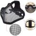 ArcEnCiel Tactical Steel Mesh Half Face Mask - Black | Airsoft Gear - Buy Online on GoSupps.com