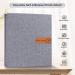 Popotop Large Photo Album Self Adhesive 4x6 5x7 8x10 Scrapbook Album DIY 60 Pages Picture Book Gifts for Mom Family Baby and Wedding with Metal Pen and Plastic Board 13"x12.6"60pages Grey - Buy Online on GoSupps.com