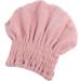 Fast-Drying Pink Polyester Hair Towel Cap - Super Absorbent Shower Hood for Quick Drying - Buy Online on GoSupps.com