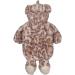 Leopard Hot Water Bottle with Soft Cover | 1L Natural Rubber | Warmth & Comfort for All - Buy Online on GoSupps.com