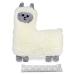 Froster Hugpaca - Heated Eco Alpaca Cherry Stone Pillow Lama Heat Pillow Gift for Women