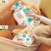Buy Naanle Transparent Hot Water Bottle - 2L Tropical Palm Leaves for Menstrual Cramps & Pain Relief | Heat & Cold Therapy - Buy Online on GoSupps.com