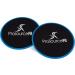 Prosourcefit Core Sliding Exercise Discs - Dual Sided Sliders for Home & Gym Workouts | Full Body Exercise 2 Set Blue - Buy Online on GoSupps.com