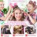 Selizo Lock Winder Curls Set - 28 Heat-Free Jumbo & Small Hair Rollers (63mm 44mm 35mm) - Ideal for Long Medium & Short Hair - Pink - Buy Online on GoSupps.com