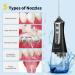 Water Flosser for Teeth - Cordless Dental Flosser with 3 Modes & 5 Tips | Rechargeable & Portable - Best for Oral Care - Buy Online on GoSupps.com