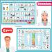6 Pcs Patient Communication Board Nonverbal Communication Board Colorful Picture Symbol Communication Cards for Nonverbal Children Adults (Blue) - Buy Online on GoSupps.com