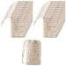 Trounistro 24 Pack Soap Exfoliating Bag Pouch - Natural Ramie Soap Saver for Bath & Shower Use - Buy Online on GoSupps.com