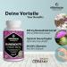 Milk Thistle Capsules High Strength & Vegan - 90 Capsules, 500mg Extract with 80% Silymarin - Natural Food Supplement, German Quality - 3 Month Supply - Buy Online on GoSupps.com