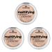 Essence mattifying compact powder powder no 04 perfect beige nude for combination skin for dry skin for impure skin mattifying matt vegan free from nanoparticles pack of 3 3 x 12 g