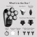 ElectriBrite 5-in-1 Bald Head Shaver for Men - Cordless LED Electric Shaver IPX7 Waterproof Grooming Kit with Beard Clippers - Type-C Charge (Black) - Buy Online on GoSupps.com