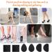12 Pair Non Slip Shoe Pads - Self-Adhesive Anti-Slip Rubber Grips for Men & Women Boots | 3 Styles in Black - International Shipping Available - Buy Online on GoSupps.com