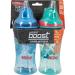 Nuby 12oz 2pk Thirsty Kids No-Spill Flip-it Boost Cup, Soft Straw, 18+ Months - Print May Vary - Buy Online on GoSupps.com