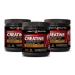 Bodybuilding Supplements Gainer - German CREATINE CREAPURE - Dietary Supplement - Creatine Powder Made in USA - 3 Cans 900 Grams (180 Servings)