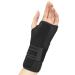 OTC Wrist Brace Adjustable Thumb Strap Support Black (Left Hand) Small