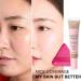 CC Cream Bb Cream Foundation Skin Tone Adjusting Matte Colour Correcting Brightening Face Cream Full Coverage Foundation Anti-Redness with Triangle Powder Puff Set (Sand) - Buy Online on GoSupps.com
