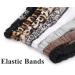 Boho Leopard Print Headbands for Women - Soft Elastic Hair Bands (8Pcs) - Buy Online on GoSupps.com