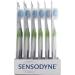 Sensodyne Toothbrush Sensitive Soft Daily Care Pack of 12 Green 1 count (Pack of 12) - Buy Online on GoSupps.com