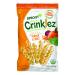Sprout Organic Crinklez Popped Chickpea & Veggie Snack 12 Months & Up Pumpkin & Carrot 1.48 oz (42 g)