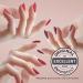 Bot 3x20 UV Gel Nail Foil Set - Self-Adhesive Red Nails - No Top Coat Required - Long-Lasting Nail Film for Up to 3 Weeks - Buy Online on GoSupps.com