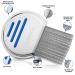 Lice Comb (Pack of 3) - Professional Stainless Steel Treatment for Head Lice with Rounded Tips - Individually Packaged for Comfort and Ease of Use - Buy Online on GoSupps.com