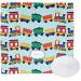 YouCustomizeIt Personalized Trains Washcloth
