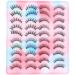 20 Pairs Eyelashes False Eyelash Strip Lash Strips Eye Lash Single Lashes Lash Fake Makeup Lashes Strips Fake Eyelash Ioni Cosmetic Lashes Lash Book Imitation Bulk Cosmetics