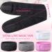 24 Pcs Terry Cloth Spa Headband Set - Adjustable Facial Head Wraps for Makeup and Facials - Non Slip Stretch Towel - White, Pink, Grey, Black - Buy Online on GoSupps.com