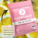 Flat Tummy Tea (4-Week 2-Tea Program) - Detox Tea - Herbal Tea ft. Senna Lemon Balm Green Tea Extract Dandelion Root - Occasional Bloating Relief Women - Buy Online on GoSupps.com