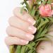 480 Pcs Natural French Short False Nails Acrylic Full Cover Nails - 12 Sizes with Simple Case Pink - Buy Online on GoSupps.com