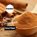 Natruen Ground Cinnamon Powder 18 oz - Strong Aroma Cassia Cinnamon for Baking, Cooking & Beverages - All Natural, Non-GMO, Vegan, Gluten-Free - Kosher & Halal - Buy Online on GoSupps.com