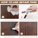 DEWEL Premium Furniture Touch Up Markers  12 Colors Wood Scratch Repair Markers Kit  Perfect Repair Tools for Stains  Wood Floors  Scratches  Tables  Bedposts - Buy Online on GoSupps.com