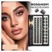 Shop Reusable Thick Natural False Eyelashes - 07 Styles 3 Rows 8mm Cluster Segmented - Buy Online on GoSupps.com