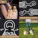 Reflective Double Dog Lead Splitter | Dual Leash for Walking 2 Dogs | 360 Swivel Rotation | Grey - Buy Online on GoSupps.com