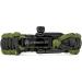 Steinbock7 Dachstein Paracord Survival Bracelet - Adjustable Stainless Steel Closure E-Book Instructions for Camping & Outdoor Adventures - Green/Black - Buy Online on GoSupps.com