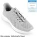 BODYPRIDE Premium Lazy Laces | Elastic Quick-Release Shoelaces for Sports & Triathlons | 12 Colors & Reflectors | 120 cm Gray | No-Tie Comfort for All Ages - Buy Online on GoSupps.com