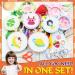 ZOCONE 12 PCS Cross Stitch Kits for Kids - Beginner Embroidery Hoops & Needlepointing Tools with Instructions - Ideal for Backpack Charms & Ornaments - Pattern 2 - Buy Online on GoSupps.com