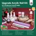 Saviland Christmas Acrylic Nail Kit - 4 Colors Powder & Liquid Set with Tools for Nail Art & Extensions - Buy Online on GoSupps.com