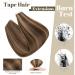 SEGO TAPE Extensions - Real Hair Adhesive Tape 10pcs Medium Brown/Honeyblond #4P27 12 (30cm) - 25g - Premium Quality Hair Extensions - Buy Online on GoSupps.com