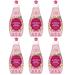 Fit detergent Spice edition Hibiskus & Red pepper dishwashing detergent liquid biodegradable detergent fit dishwashing detergent sustainable & vegan cardboard 6 x 400 ml (2400 ml) Hibiskus & Red pepper 2400 ml