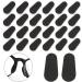 MWoot Soft Foam Nose Pads - 96 Pairs Self-Adhesive Slip-Proof Glasses & Sunglasses Pads - Thin Black Comfort - Buy Online on GoSupps.com