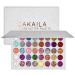Jinlaili 40 colors glitter eyes shadow pallet eyeshadow palette colorful eyeshadow palette shimmering glitter make-up pallet durable waterproof eye range make-up palette