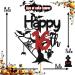Halloween Happy 16th Birthday Cake Topper Horror Classic Halloween Cake Decor for Bloody Horror Theme 16 Years Old Birthday Party Decorations Supplies - Buy Online on GoSupps.com