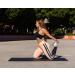 Bootymats Large Pilates Mat - 180x60 cm 9mm Thick Comfortable Black Exercise Mat for Pilates & Fitness - Buy Online on GoSupps.com