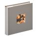 Walther design Fun Memo Slip-in Album  Textured Cover  Grey  10x15 cm 10x15 cm 200 photos Grey